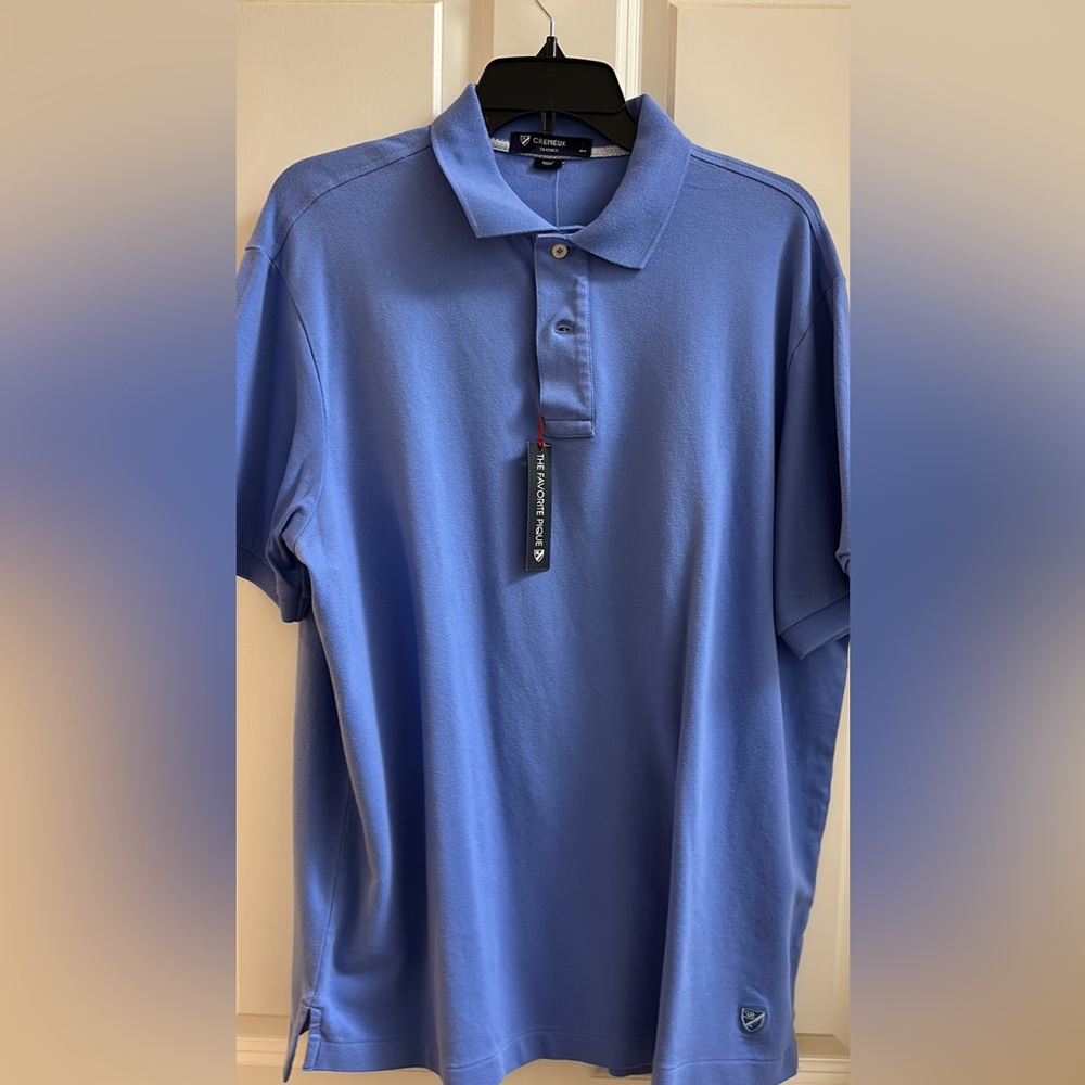 Brand new Cremieux short sleeve polo shirt L